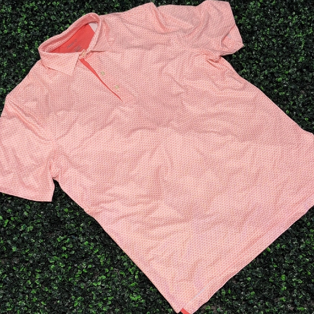 johnnie-O Coral Polo Shirt